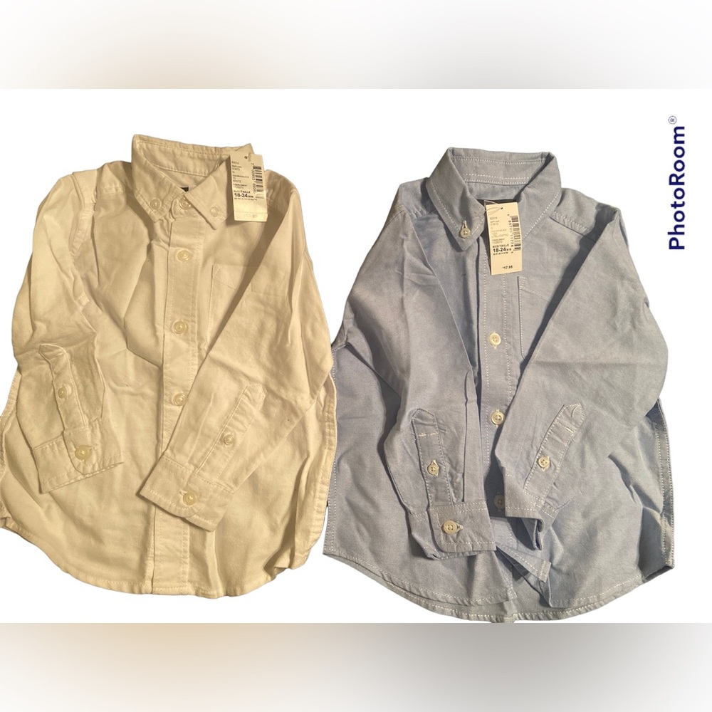 Toddler Button Up Dress Shirt Bundle